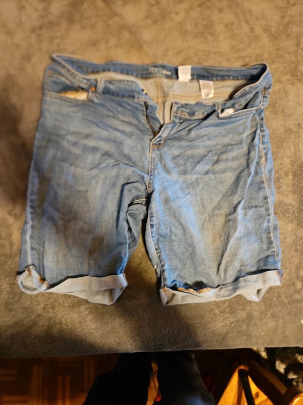 Time and Tru Womens Jean Shorts